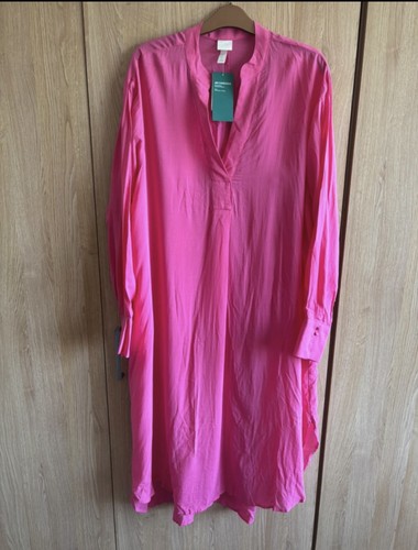 Pink long kaftan - h&m,