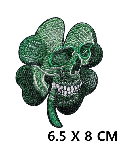 Irish clover shamrock skull - irish,