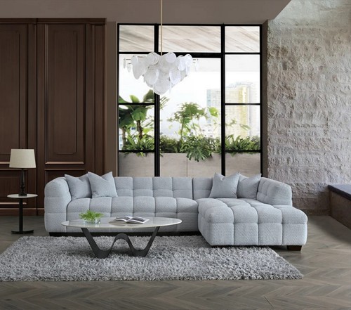 Large boucle corner - corner, teddy
