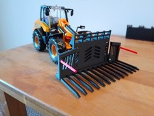 12ft Folding Buckrake 1/32 Scale To Suit Britains 