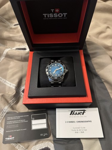 Tissot seastar 1000 blue - 1000, men's