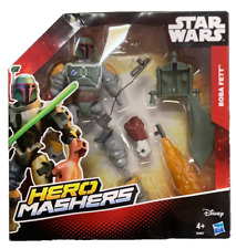 BOBA FETT Disney Hasbro Star Wars Hero Masher Figure Episode VI ~ Disney  B3667