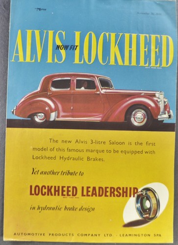 1951 alvis litre - 1951, 3-litre