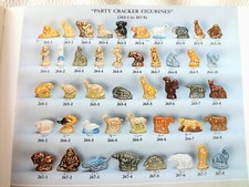 Wade Tom Smith Party Cracker Whimsie Safari,Circus,Wildlife,Farmyard Whimsies