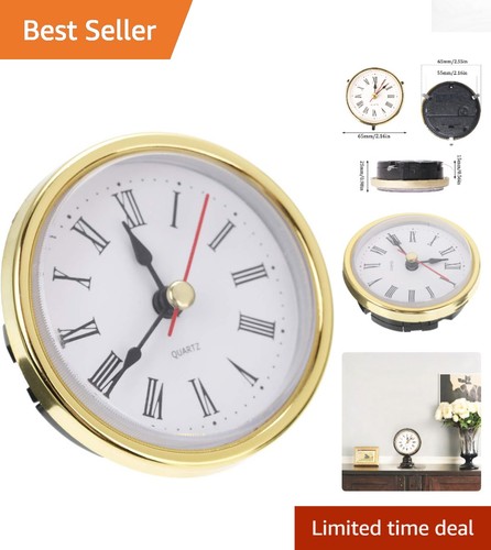 Sleek 65mm wall clock insert - sleek,