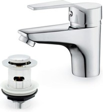 Chrome Basin Mixer Tap with