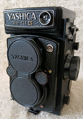 Yashica tlr printed lens - 3d,