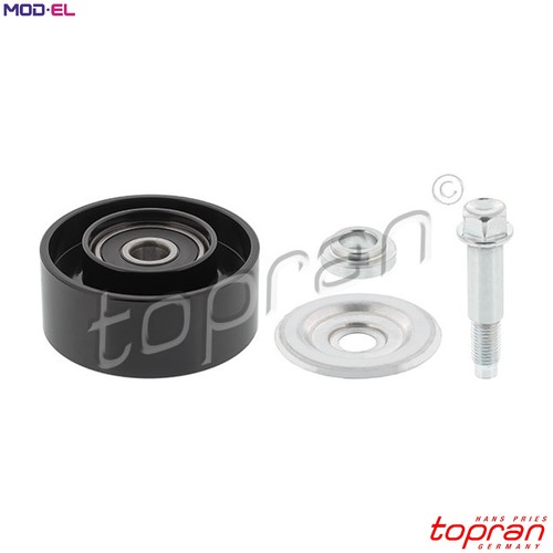 Deflectionguide pulley vribbed - pulley,