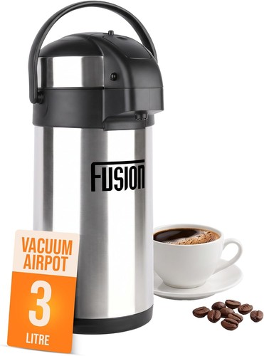 Vacuum airpot insulated flask - vacuum,