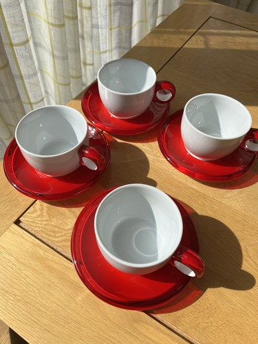 Guzzini cups saucers - cups,