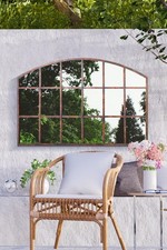 Large Rustic Metal Arched