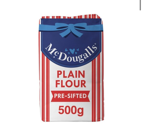 Mcdougalls plain flour 500g - plain,