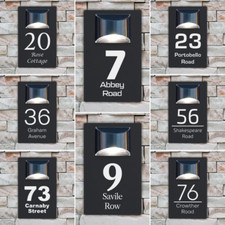 House Number Plaques