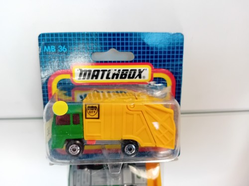 Matchbox refuse truck on - matchbox,