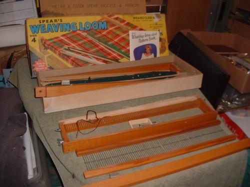 Spear weaving loom size - loom,