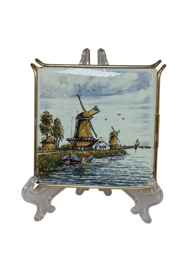 Delft hand painted tile - delft,