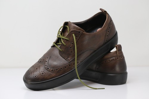 Ecco leather brown - ecco,