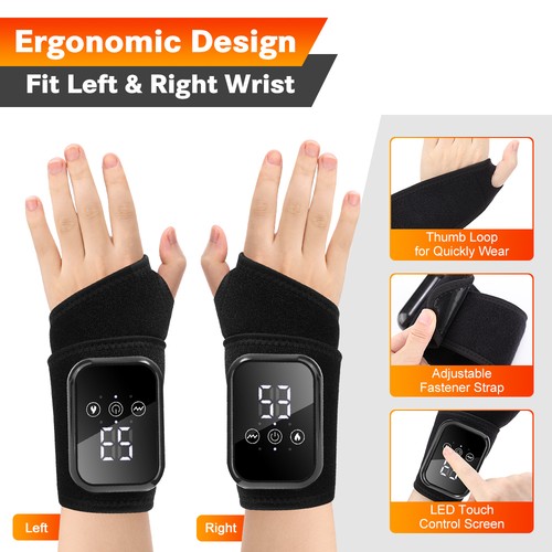 Wrist heating pad - heating, vibration