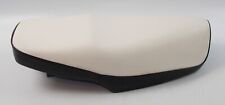 OEM GENUINE 1990'S YAMAHA MOPED SCOOTER SEAT SADDLE BLACK WHITE MBK RIVA