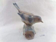 antique bird on branch porcelain Casades Spain (CR72)