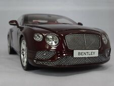 Paragon 1/18 Scale PA-98221 Bentley Continental GT 2016 Burgundy