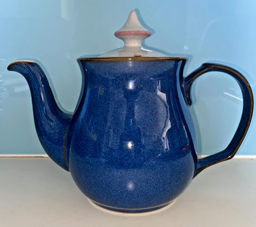 Denby imperial blue teapot 2 - blue,