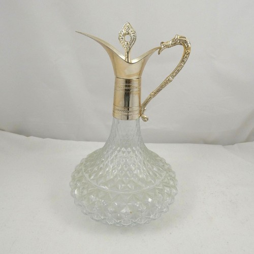 Glass faceted diamond - faceted,