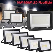 10-500W LED Floodlight Spot Light Watt Security Flood Lights Outdoor Garden Lamp