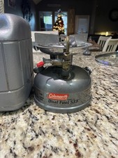 Coleman Sportster II Dual Fuel 533 Single Burner Stove w/ Case