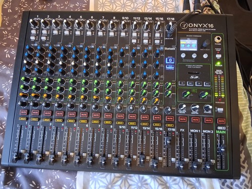 Mackie onyx channel mixer - channel,