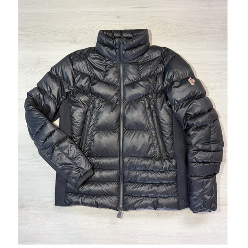 Moncler grenoble black - black, quilted