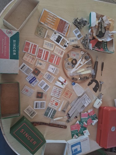 Job lot sewing machine parts - sewing,