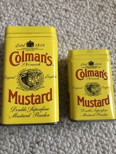 2 VINTAGE COLMAN’S BULLS