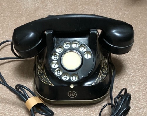 Vintage belgian telephone ftr - telephone,