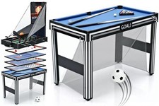🎯 Ultimate 21-in-1 Multi Games Table – Pool, Foosball, Basketball & More!