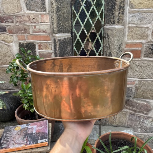 Large copper planter - large, with
