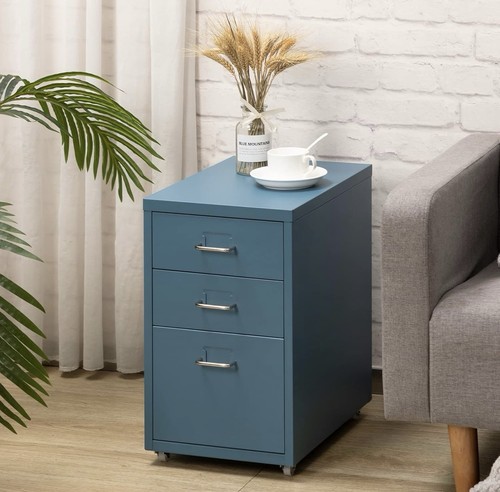Drawer mobile file cabinet - 3-drawer,