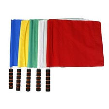 Sports Referee Flags Track and