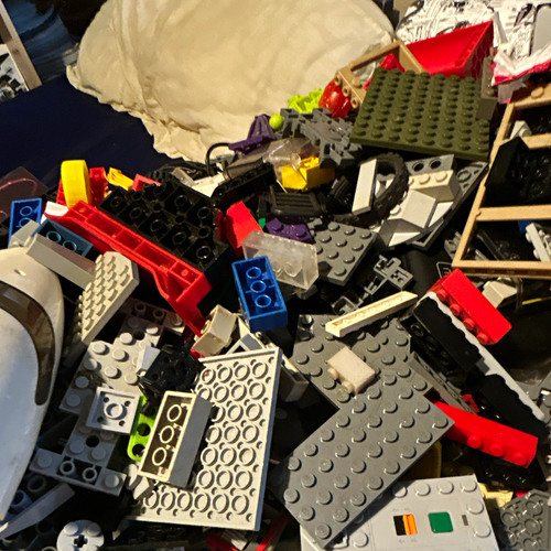 Lego bulk lot mixed bricks - lego,