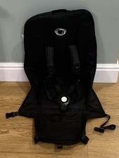#A Bugaboo Donkey 3 Seat Fabric  Black fits Donkey 1 2  5 Replacement Part