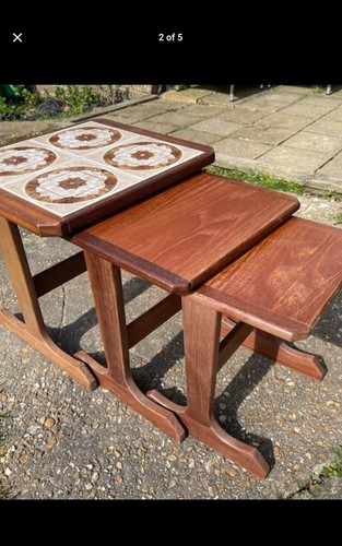 Plan teak nest 3 - of, tables