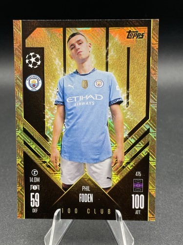 100 club phil - foden, match