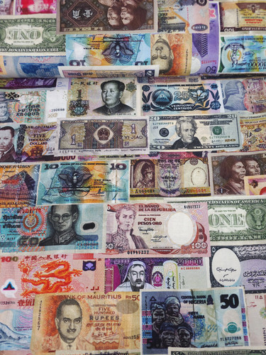 Retro money notes 100 - retro, 100%
