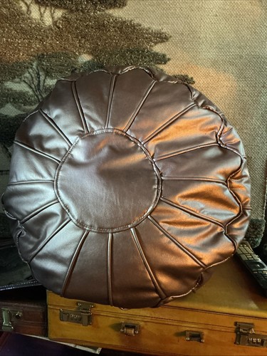 Boho style moroccan ottoman - style,