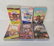 TOTS TV VHS BUNDLE BIG TREASURE ADVENTURE, CUDDLY BUNNIES, MAGICAL SECRETS ETC