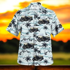 Maryland State Police 2004 RT 1100 Motorcycle Hawaiian Shir