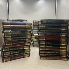 54x The Great Writers Library Collection of Classic Books