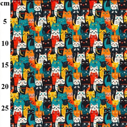 Multi cartoon cats - cartoon,