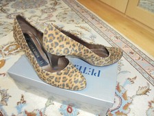 Peter Kaiser Exclusive Genuine Leather Pumps Size 38.5 New With Box NP. €135.00