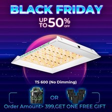 Mars Hydro TS 600 100W LED Grow Light Full Spectrum for Plant Grow Tent Kits Veg